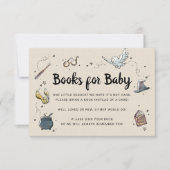 Harry Potter - Invitation Livres pour Bébé (Devant)