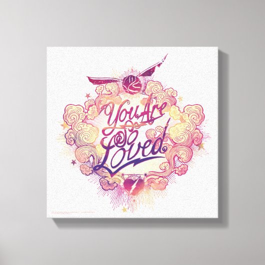 Harry Potter | Je bent zo geliefd Canvas Afdruk (Voorkant)