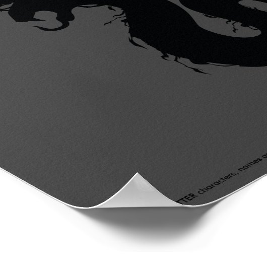 Harry Potter | Kamer van geheimen Silhouette Poster (Hoek)