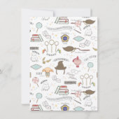 HARRY POTTER™ Karakter Magische Boog Verjaardag Bedankkaart (Achterkant)