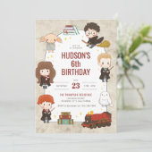 Harry Potter Karakter Magische Boog Verjaardag Kaart (Staand voorkant)