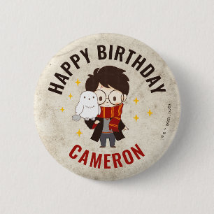 HARRY POTTER™ Karakter Magische Boog Verjaardag Ronde Button 5,7 Cm
