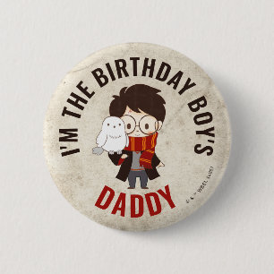 HARRY POTTER™ Karakter Magische Boog Verjaardag Ronde Button 5,7 Cm
