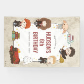 HARRY POTTER™ Karakter Magische Boog Verjaardag Spandoek (Horizontaal)