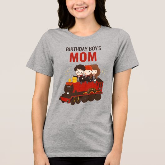 HARRY POTTER™ Karakter Magische Boog Verjaardag Tri-Blend Shirt (Voorkant)