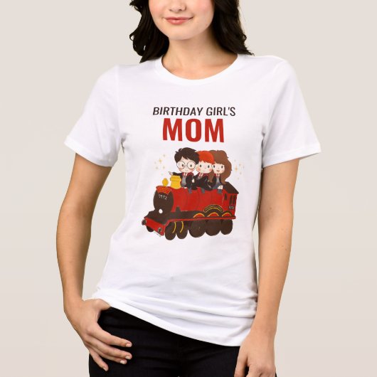 HARRY POTTER™ Karakter Magische Boog Verjaardag Tri-Blend Shirt (Voorkant)