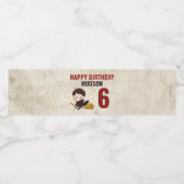 HARRY POTTER™ Karakter Magische Boog Verjaardag Waterfles Etiket (Enkel label)