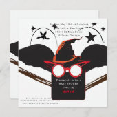 Harry Potter | Kasteel Hogwarts Babyfeestje Kaart (Voorkant / Achterkant)