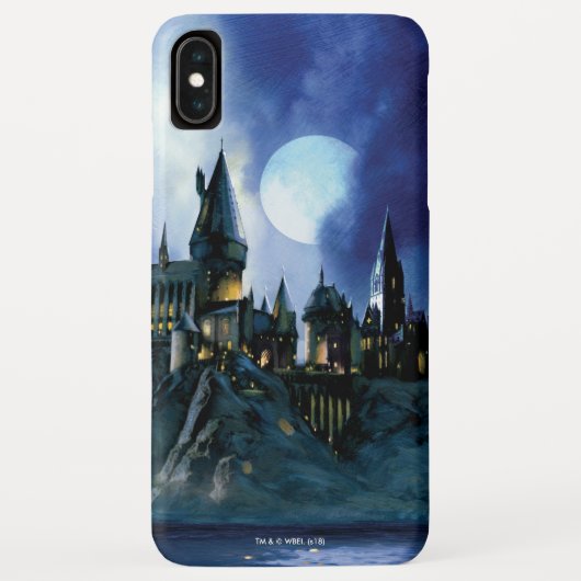 Harry Potter Kasteel | Hogwarts 's Nachts Case-Mate iPhone Case (Achterkant)