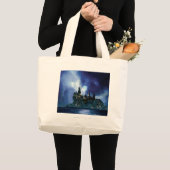 Harry Potter Kasteel | Hogwarts 's Nachts Grote Tote Bag (Voorkant (product))