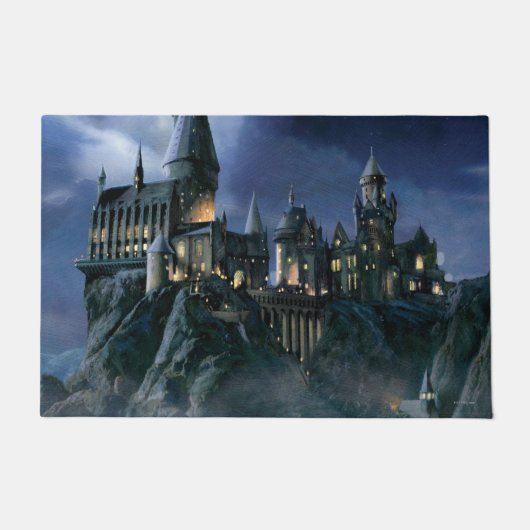 Harry Potter Kasteel | Maanverlichte Hogwarts Deurmat (Voorkant)