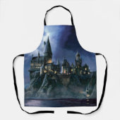 Harry Potter Kasteel | Maanverlichte Hogwarts Schort (Voorkant)