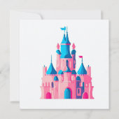 Harry Potter | Kasteel van Zweinstein Baby Shower Kaart (Achterkant)