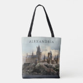Harry Potter | Kasteel van Zweinstein overdag Draagtas (Achterkant)