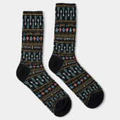 HARRY POTTER™ Kersttrui Breipatroon Sokken (Rechts)