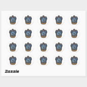 Harry Potter | Klassieke Ravenclaw Crest Ronde Sticker (Vel)