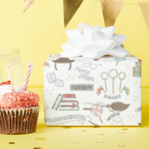 HARRY POTTER™ Klein Magisch Patroon Cadeaupapier
