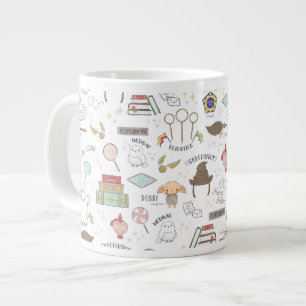 HARRY POTTER™ Klein Magisch Patroon Extra Grote Beker