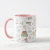 HARRY POTTER™ Klein Magisch Patroon Mok (Links)