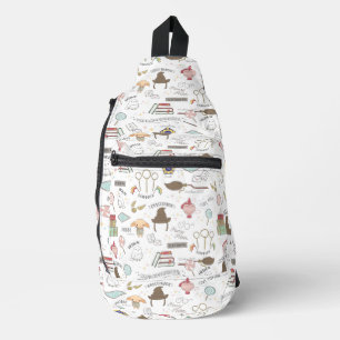 HARRY POTTER™ Klein Magisch Patroon Sling Bag