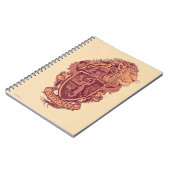 Harry Potter | Leeuw Crest van Griffoendor Notitieboek (Linkerzijde)