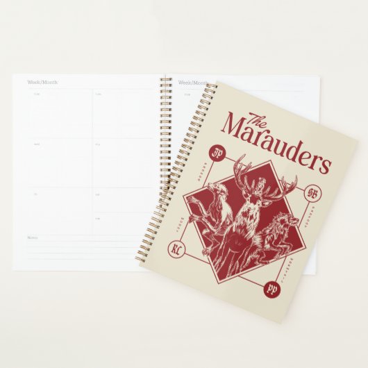 HARRY POTTER™ Les Marauders Animagus Graphisme (Devant avec enveloppe)
