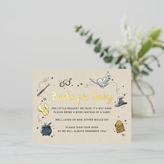 Harry Potter - Livres pour bébé Invitation (Debout devant)