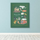 HARRY POTTER™ | Magische momenten Canvas Afdruk (Insitu (Houten vloer))