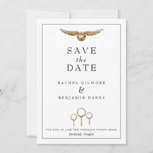 Harry Potter Magische Waterverf Huwelijk Save The Date