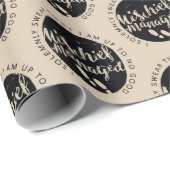 Harry Potter | Marauder's Map Charms Typografie Cadeaupapier (Rol Hoek)