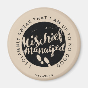 Harry Potter Marauder's Map Charms Typografie Magneet