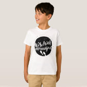 Harry Potter | Marauder's Map Charms Typografie T-shirt (Voorkant volledig)