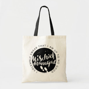 Harry Potter   Marauder's Map Charms Typografie Tote Bag