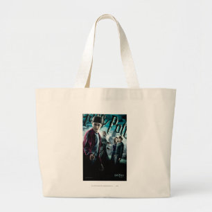 Harry Potter met Dumbledore Ron en Hermione 1 Grote Tote Bag
