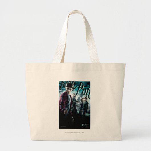 Harry Potter met Dumbledore Ron en Hermione 1 Grote Tote Bag (Voorkant)