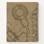 Harry Potter| MISCHIEF MANAGED™-kaartvoetafdrukken Notitieboek (Achterkant)