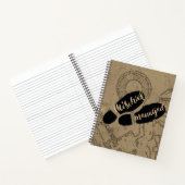 Harry Potter| MISCHIEF MANAGED™-kaartvoetafdrukken Notitieboek (Binnen)