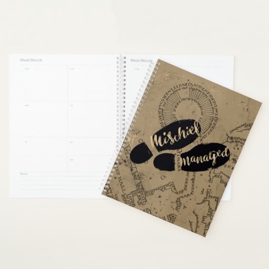 Harry Potter| MISCHIEF MANAGED™-kaartvoetafdrukken Planner (Display)