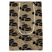 Harry Potter | MISCHIEF MANAGED™ Map Footprint Medium Cadeauzakje (Achterkant)