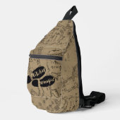 Harry Potter | MISCHIEF MANAGED™ Map Footprint Sling Bag (Rechterhoek)