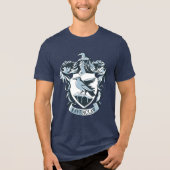 Harry Potter | Modern Ravenclaw Crest Tri-Blend Shirt (Voorkant)