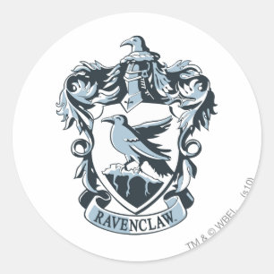 Harry Potter Modern Ravenclaw Wapen Ronde Sticker