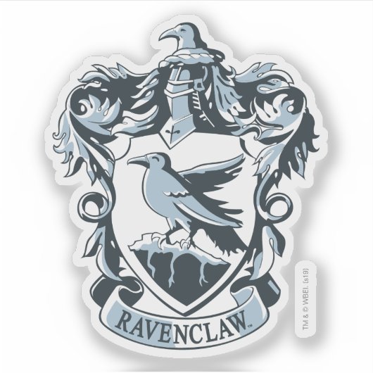 Harry Potter| Moderne Ravenclaw Crest Sticker (Voorkant)