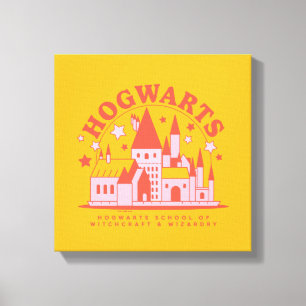 HARRY POTTER™ Mooie HOGWARTS™ School Canvas Afdruk