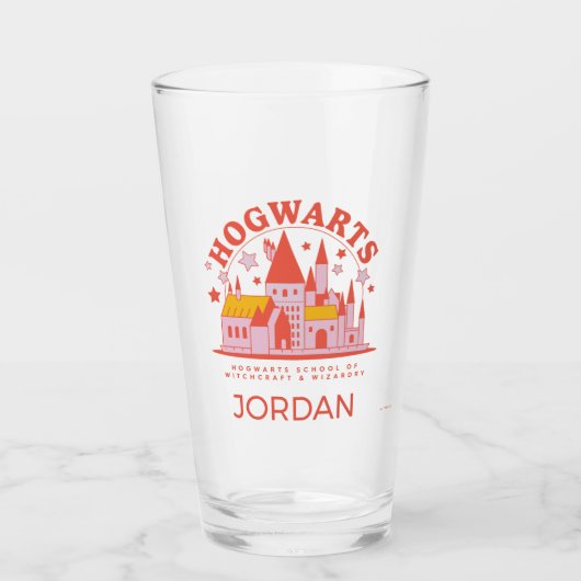 HARRY POTTER™ | Mooie HOGWARTS™ School Glas (Voorkant)