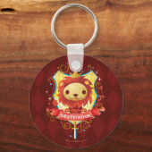 Harry Potter | Oplopende GRYFFINDOR™ Crest Sleutelhanger (Voorkant)