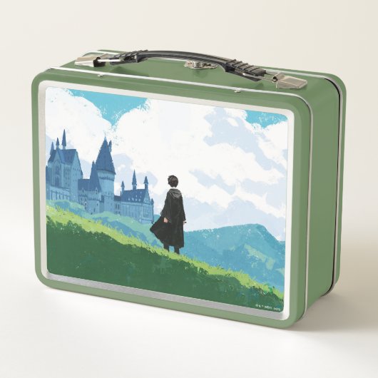 HARRY POTTER™ over het HOGWARTS™ Castle (Achterkant)