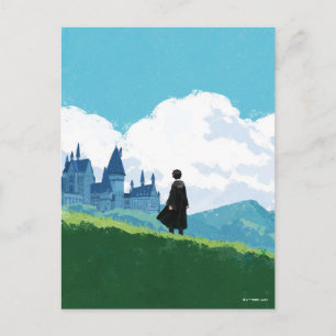 HARRY POTTER™ over het HOGWARTS™ Castle Briefkaart