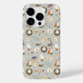 HARRY POTTER™ | Owl Letter Patroon Case-Mate iPhone Case (Achterkant)