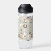 HARRY POTTER™ | Owl Letter Patroon Waterfles (Achterkant)